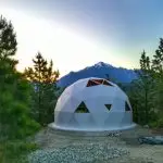 domo geodésico patagonia montañas