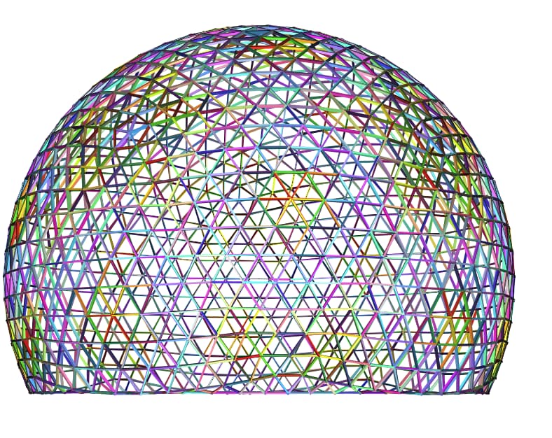 calculadora domos geodésicos